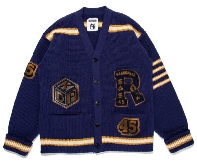 RECOGNIZE / RECOGNIZE LETTERED CARDIGAN