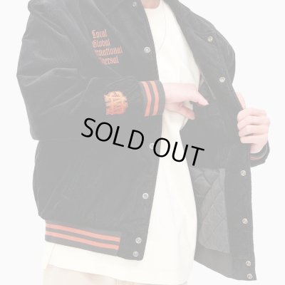 画像5: CARHARTT WIP <カーハート ダブルアイピー> / LETTERMAN JACKET(コーデュロイスタジャン) / ブラック (5)