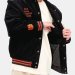 画像5: ☆40%OFF☆ CARHARTT WIP ＜カーハート ダブルアイピー＞ / LETTERMAN JACKET（コーデュロイスタジャン） / ブラック (5)