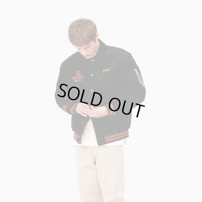 画像6: CARHARTT WIP <カーハート ダブルアイピー> / LETTERMAN JACKET(コーデュロイスタジャン) / ブラック (6)