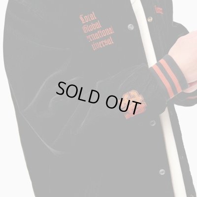画像4: CARHARTT WIP <カーハート ダブルアイピー> / LETTERMAN JACKET(コーデュロイスタジャン) / ブラック (4)