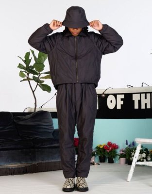 画像5: ☆50%OFF☆ SON OF THE CHEESE ＜サノバチーズ＞ / Puff Down JKT（2WAYダウンジャケット） / ブラック (5)