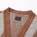 RATS / ARGYLE MOHAIR KNIT CARDIGAN