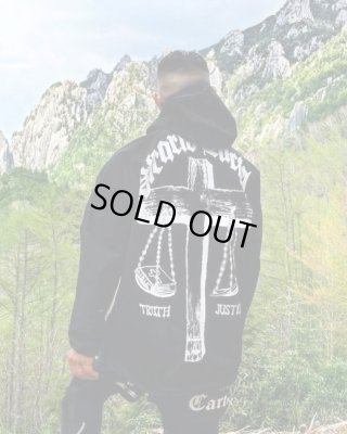 画像3: SICARIO CARTEL ＜シカリオ カルテル＞ / CARTEL シェル ジャケット（ナイロンジャケット） / ブラック (3)