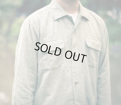 ANDFAMILY / Open Collar Flannel Shirts