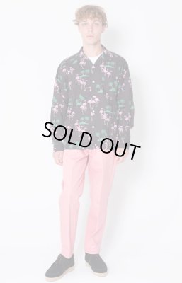 BEDWIN & THE HEARTBREAKERS / L/S OPEN COLLAR ALOHA SHIRT ‘ROGERS’