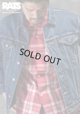 RATS / COTTON CHECK SHIRT