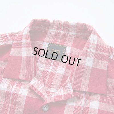 RATS / COTTON CHECK SHIRT
