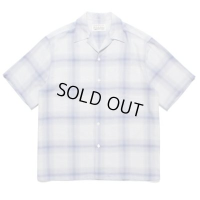 WACKO MARIA / CHECK OPEN COLLAR SHIRT