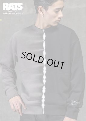 RATS / TIE DYE CREW NECK SWEAT