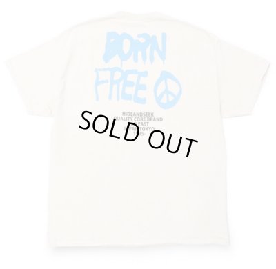 HIDE AND SEEK / BORN FREE S/S TEE