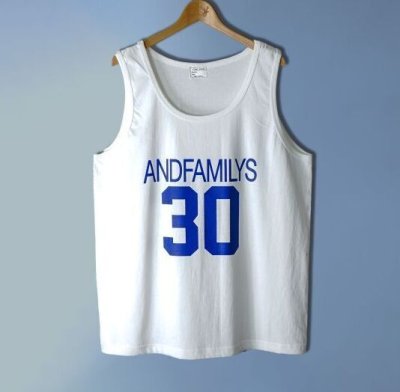 ANDFAMILY / LOOSE FIT TANK TOP -No.30-