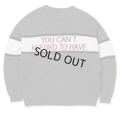 SON OF THE CHEESE / “I'M FUCKING PROBLEM” Crew Knit