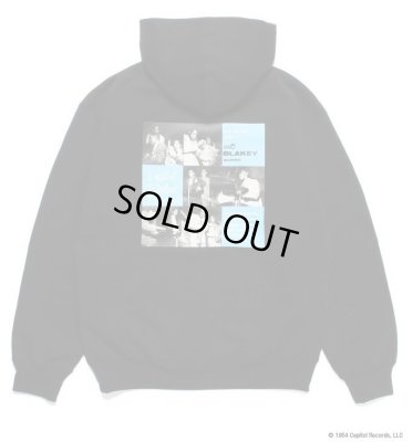 WACKO MARIA / BLUE NOTE / MIDDLE WEIGHT PULL OVER HOODED SWEAT SHIRT (TYPE-1)