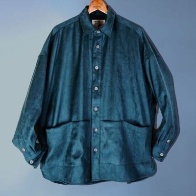 ANDFAMILY / PIG SUEDE WORK SHIRTS