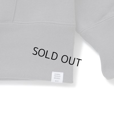 BEDWIN & THE HEARTBREAKERS / L/S PRINTED HOODED SWEAT ‘FRANKLIN’