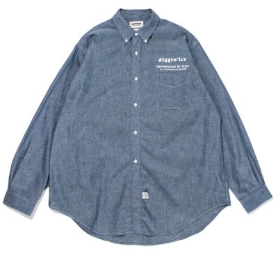 RECOGNIZE / DIGGIN' ICE 96 CHAMBRAY SHIRTS