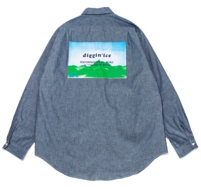 RECOGNIZE / DIGGIN' ICE 96 CHAMBRAY SHIRTS