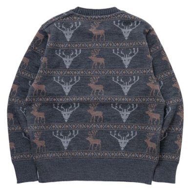 RATS / DEER CREW NECK KNIT
