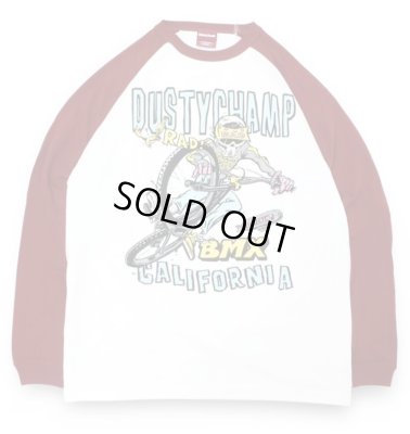 HIDE AND SEEK / DUSTYCHAMP x Damian Fulton Raglan L/S