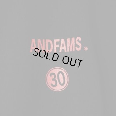 ANDFAMILY / LOOSE FIT L/S TEE -Anniv 30-