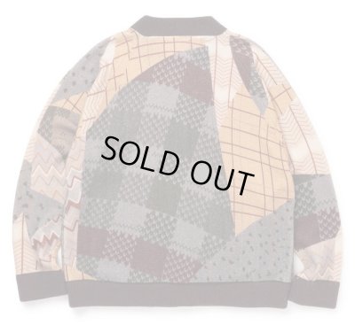 SON OF THE CHEESE / Crazy patterns Knit Cardigan