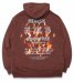 HIDE AND SEEK / Flame Hooded Sweat Shirt