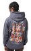 HIDE AND SEEK / Flame Hooded Sweat Shirt