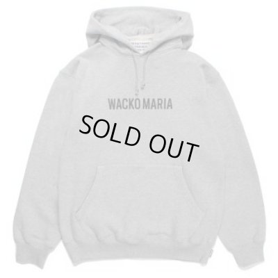 画像1: WACKO MARIA ＜ワコマリア＞ / MIDDLE WEIGHT HOODED SWEAT SHIRT（スウェットパーカー） / グレー (1)