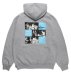 画像1: WACKO MARIA ＜ワコマリア＞ / BLUE NOTE / MIDDLE WEIGHT PULL OVER HOODED SWEAT SHIRT (TYPE-1)（ブルーノート ダブルネーム スウェットパーカー） / グレー (1)