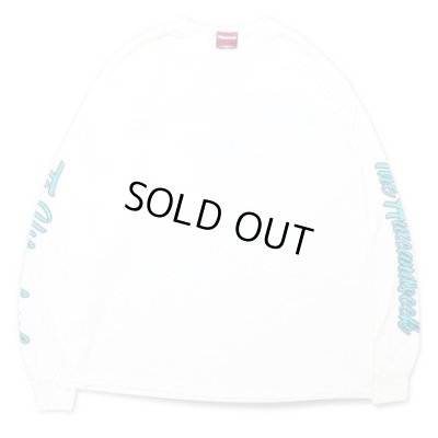画像2: HIDE AND SEEK ＜ハイドアンドシーク＞ / TEAM L/S TEE ＜23AW＞（ロングスリーブTシャツ） / ホワイト (2)