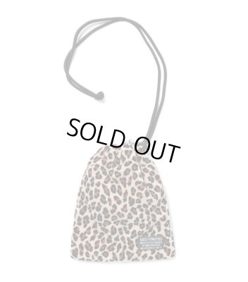 WACKO MARIA / LEOPARD VELOR SHOULDER PORCH