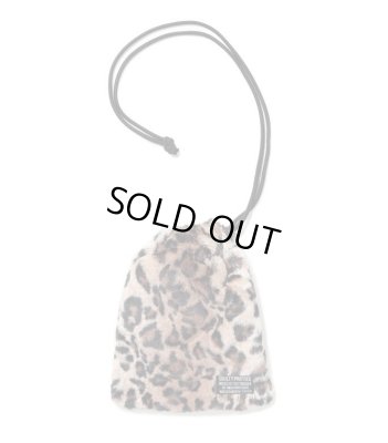 WACKO MARIA / FAUX LEOPARD FUR SHOULDER PORCH