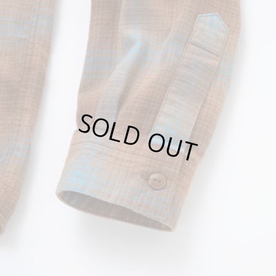 RATS / COTTON RAYON CHECK SHIRT