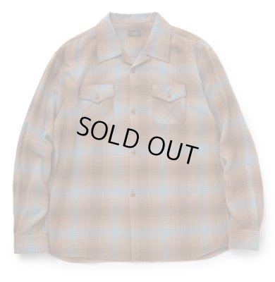 RATS / COTTON RAYON CHECK SHIRT