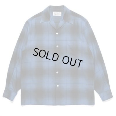 WACKO MARIA / CHECK OPEN COLLAR SHIRT