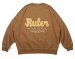 RULER / R.D. REACTIVE-DYE SWEATSHIRT