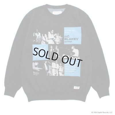 WACKO MARIA / BLUE NOTE / JACQUARD KNIT SWEATER