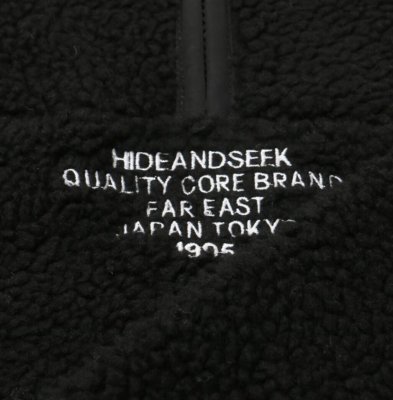 HIDE AND SEEK / Boa Half ZipJacket