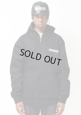 HIDE AND SEEK / Duck Zip Hooded Jacket <23AW>
