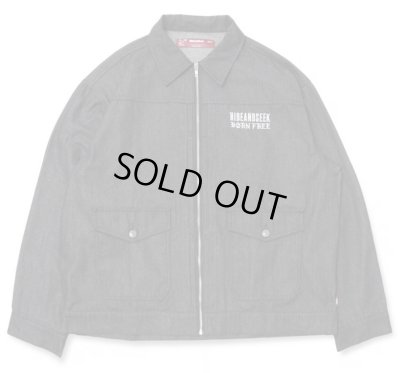 HIDE AND SEEK / Denim Zip Jacket