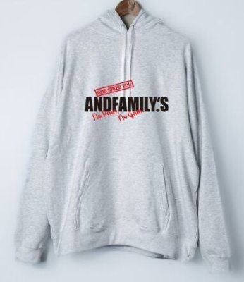 ANDFAMILY / BIG BUD ® SWEAT PARKA  -N.P.N.G-