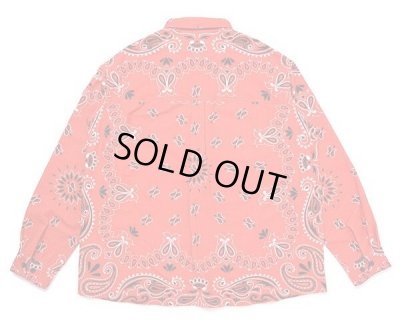 CHALLENGER / L/S BANDANA NEL SHIRT