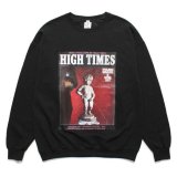 すぐにお届け♪ WACKO MARIA × HIGH TIMES ロゴ入り長袖Tシャツ WACKO MARIA(ワコマリア)｜HIGHTIMES / CREW NECK LONG SLEEVE T