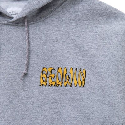 BEDWIN & THE HEARTBREAKERS / L/S HOODED SWEAT "SNOWY"