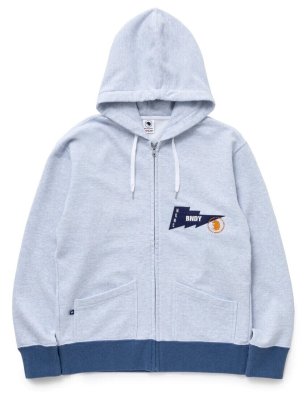 RATS / TRIM ZIP HOODIE