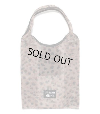 WACKO MARIA  / SPEAK EASY / LEOPARD MESH PACKABLE TOTE BAG