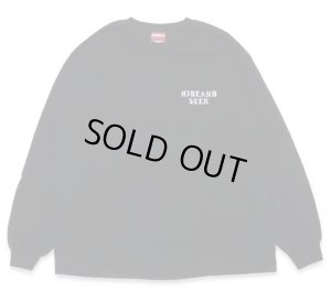 Wolf L/S Tee (Back) ロングスリーブTシャツ-ハイドアンドシーク