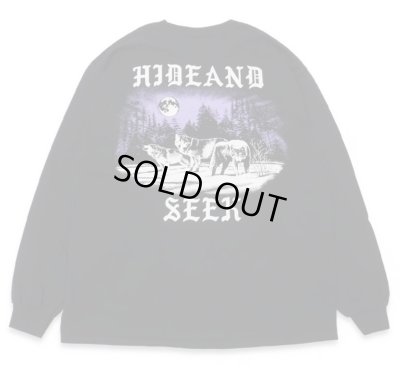 HIDE AND SEEK / Wolf L/S Tee (Back)