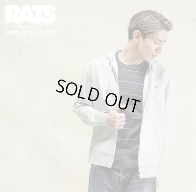 RATS / ZIP HOODIE